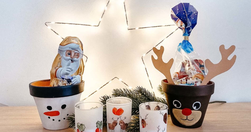 Weihnachtsgeschenke, die man mit den Kindern auch noch Last-Minute basteln kann.