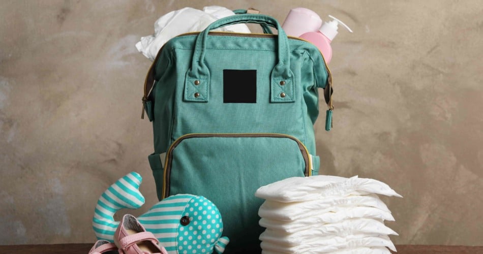 Tipps zum Packen der Wickeltasche mit Liste, was alles rein muss.