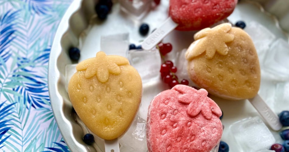 Kinder Eis selber machen - Melonen-Eis und Beeren-Eis