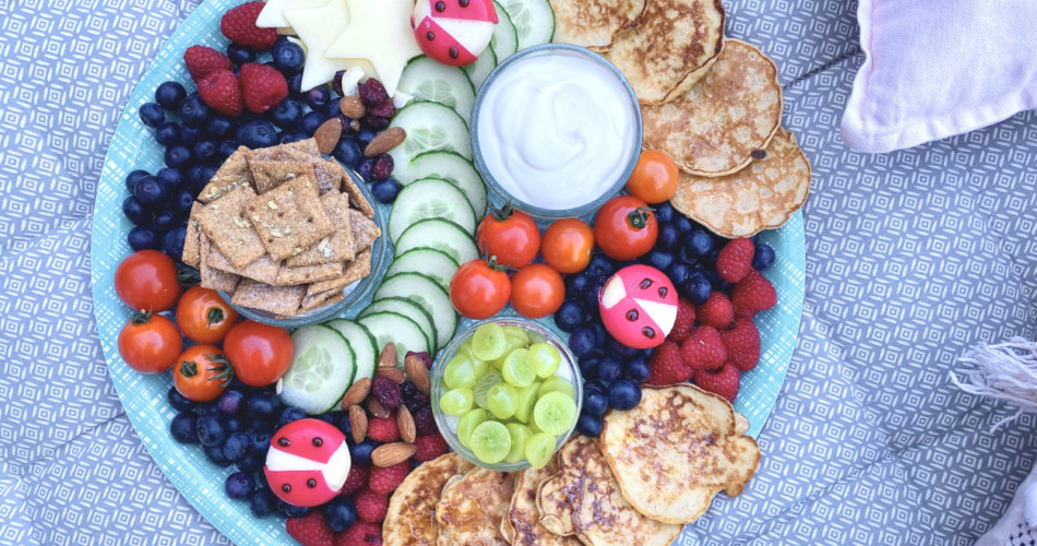 Snack-Board: Snackplatte für Kinder