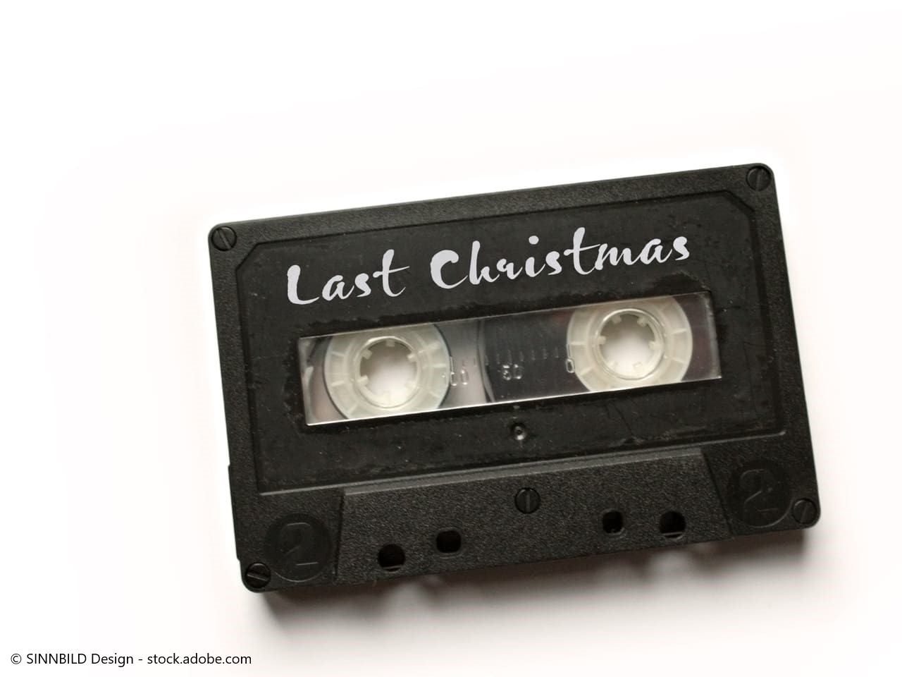 Kassette mit dem Titel "Last Christmas"