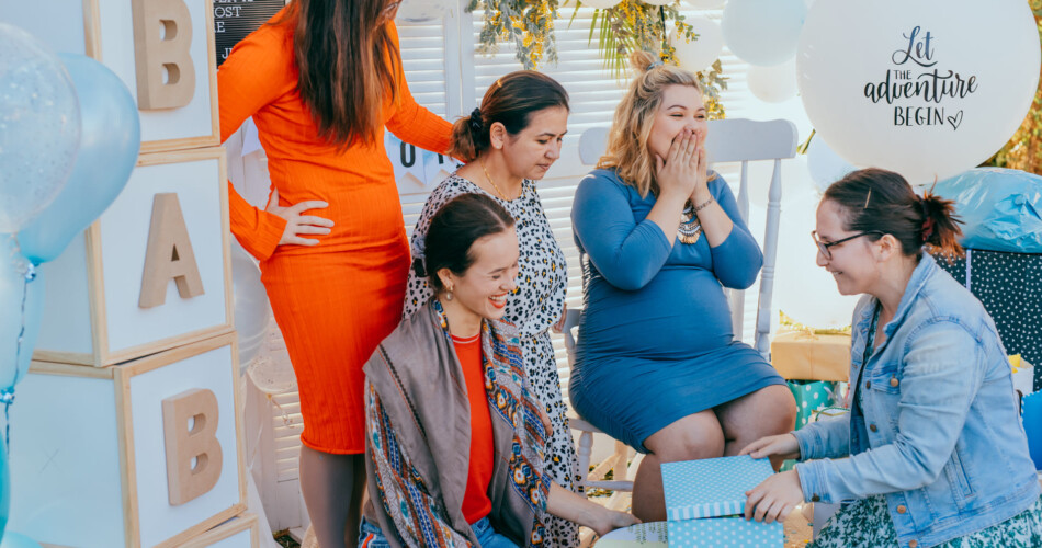 Ideen für Spiele auf der Babyparty.