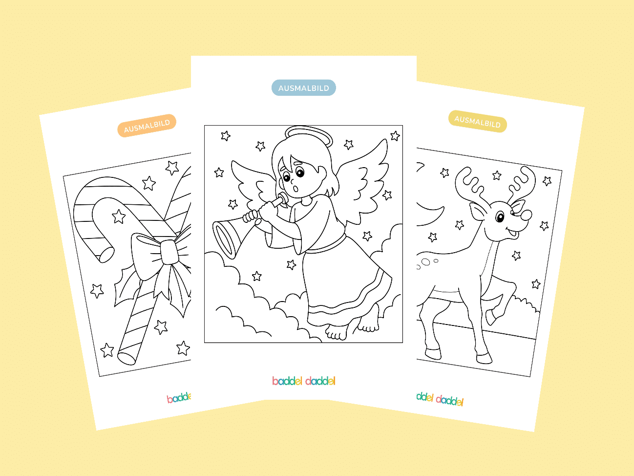  Foto zu Ausmalbilder für Kinder zu Weihnachten: Kostenlos als PDF - Das 