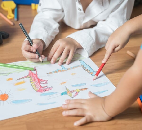 Malentwicklung von Kindern