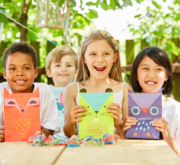 Sinnvolle Mitgebsel für den Kindergeburtstag.