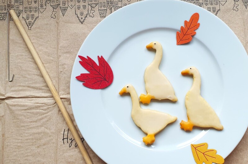 Rezept: Martinsgänse aus Mürbeteig