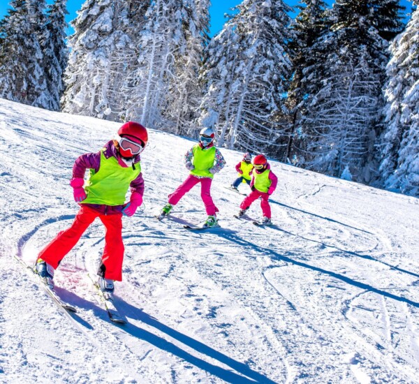 Skigebiete für Kinder