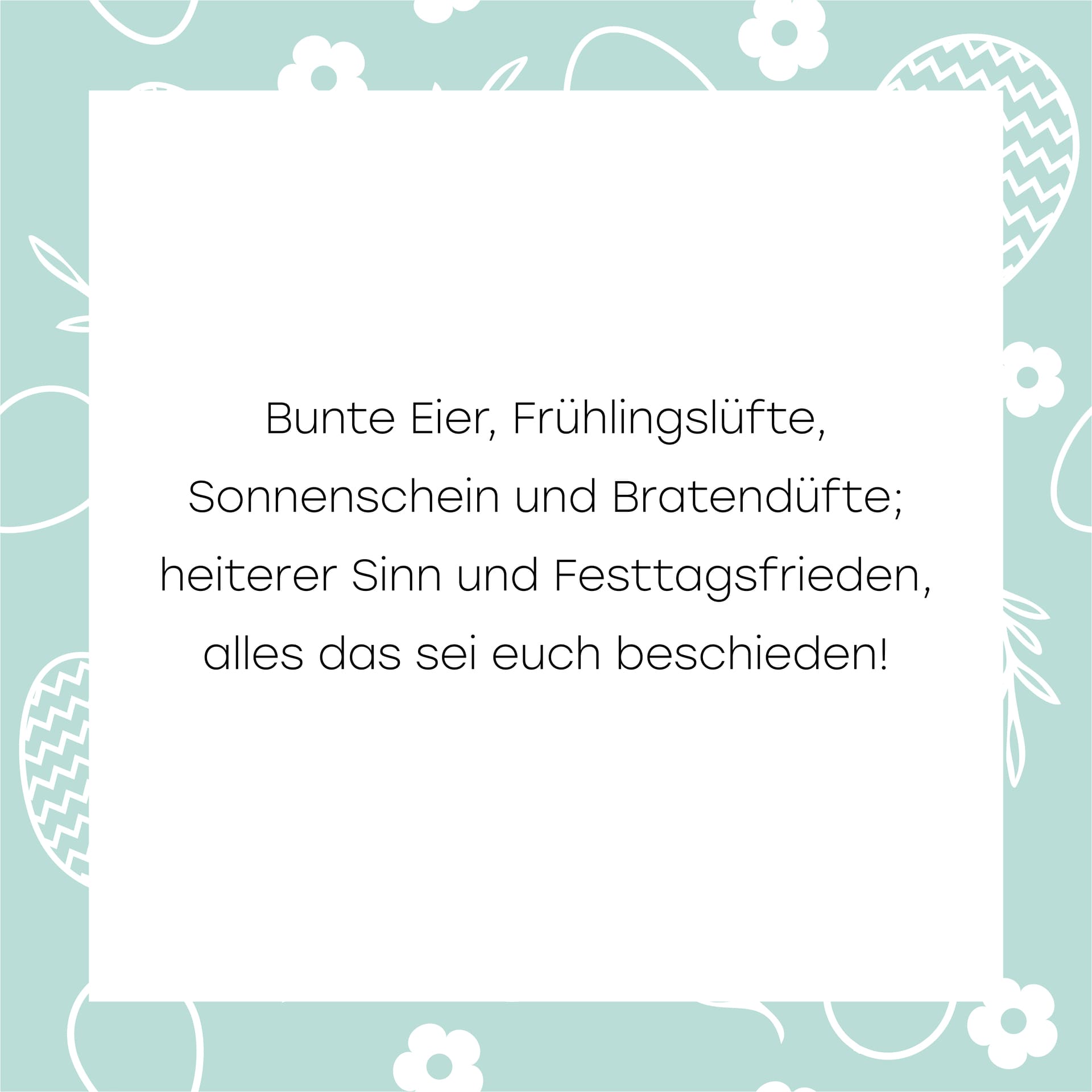 Kurze Sprüche zu Ostern 