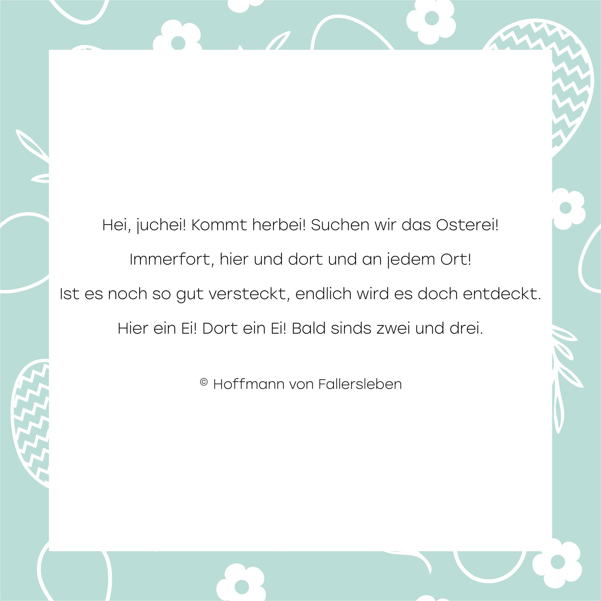 Kurze Sprüche zu Ostern